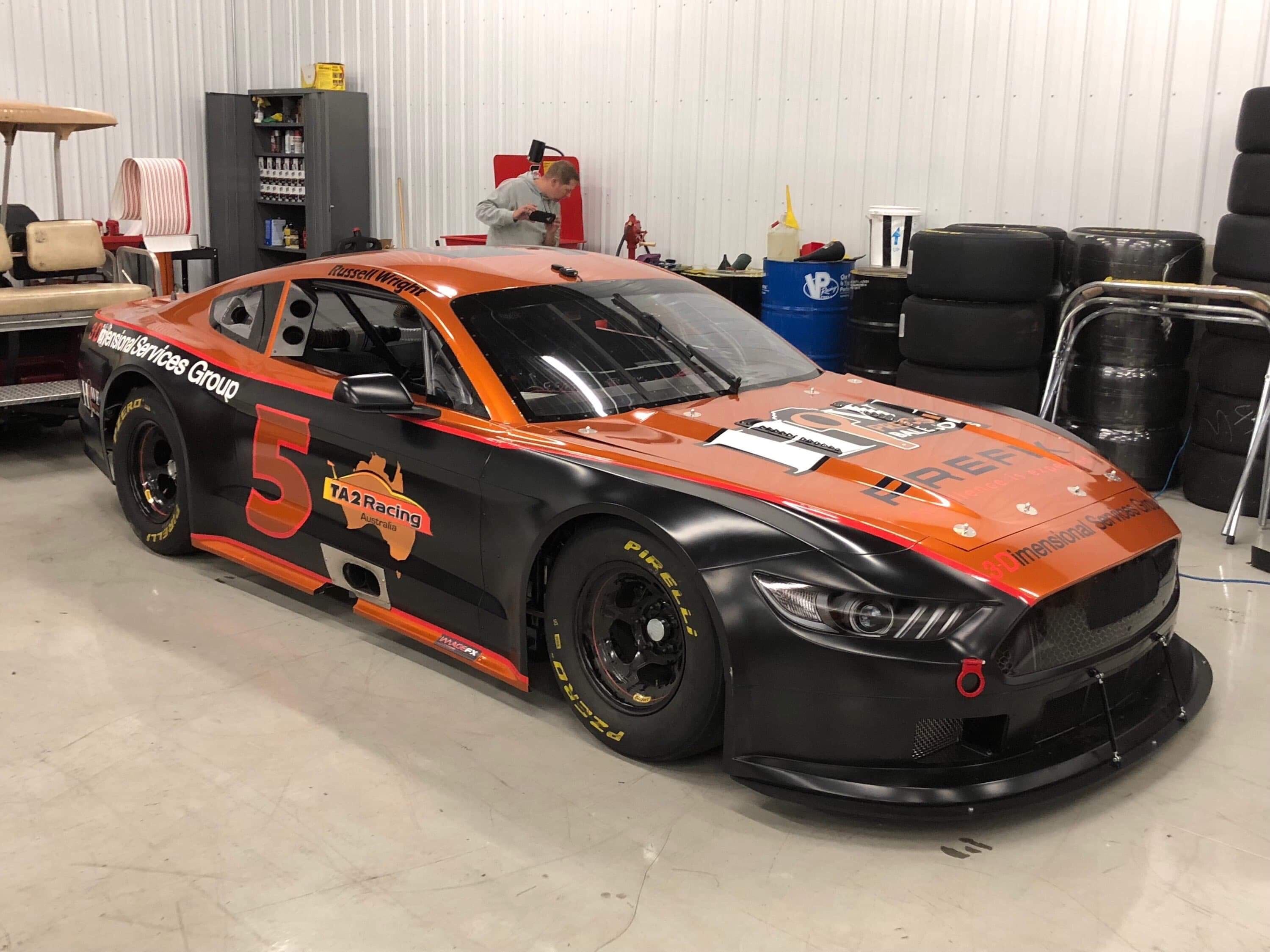 Wright Reveals Mustang for TA2 Texas Challenge Wright Reveals Mustang for TA2 Texas Challenge